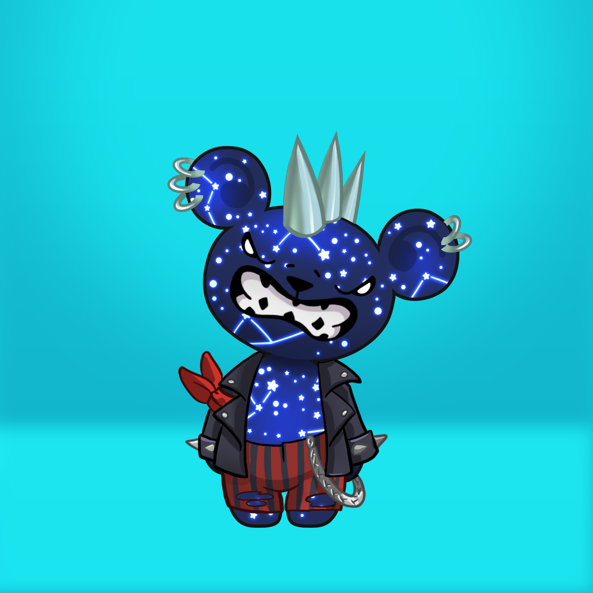 Evil Teddy Bear #5124