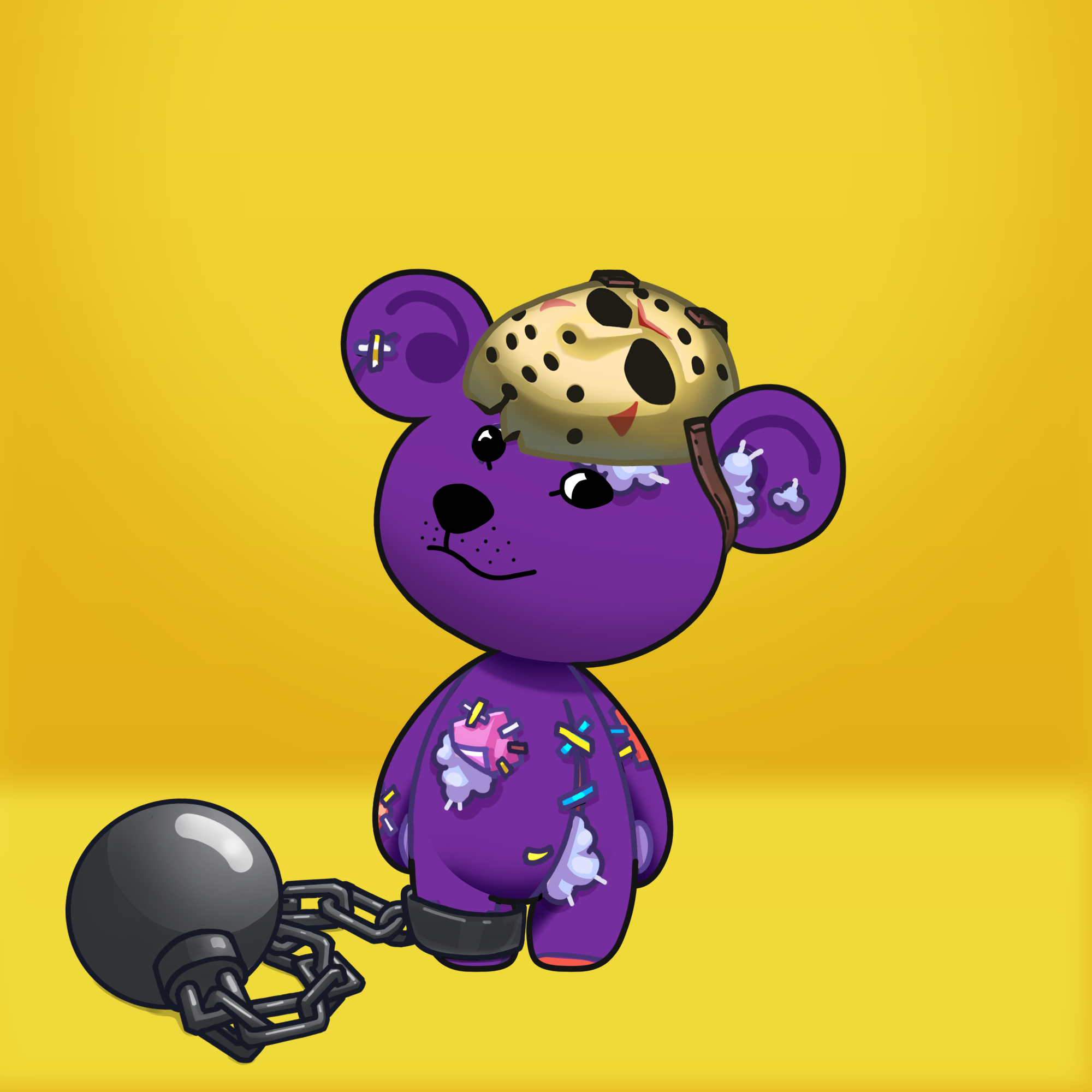 Evil Teddy Bear #5125